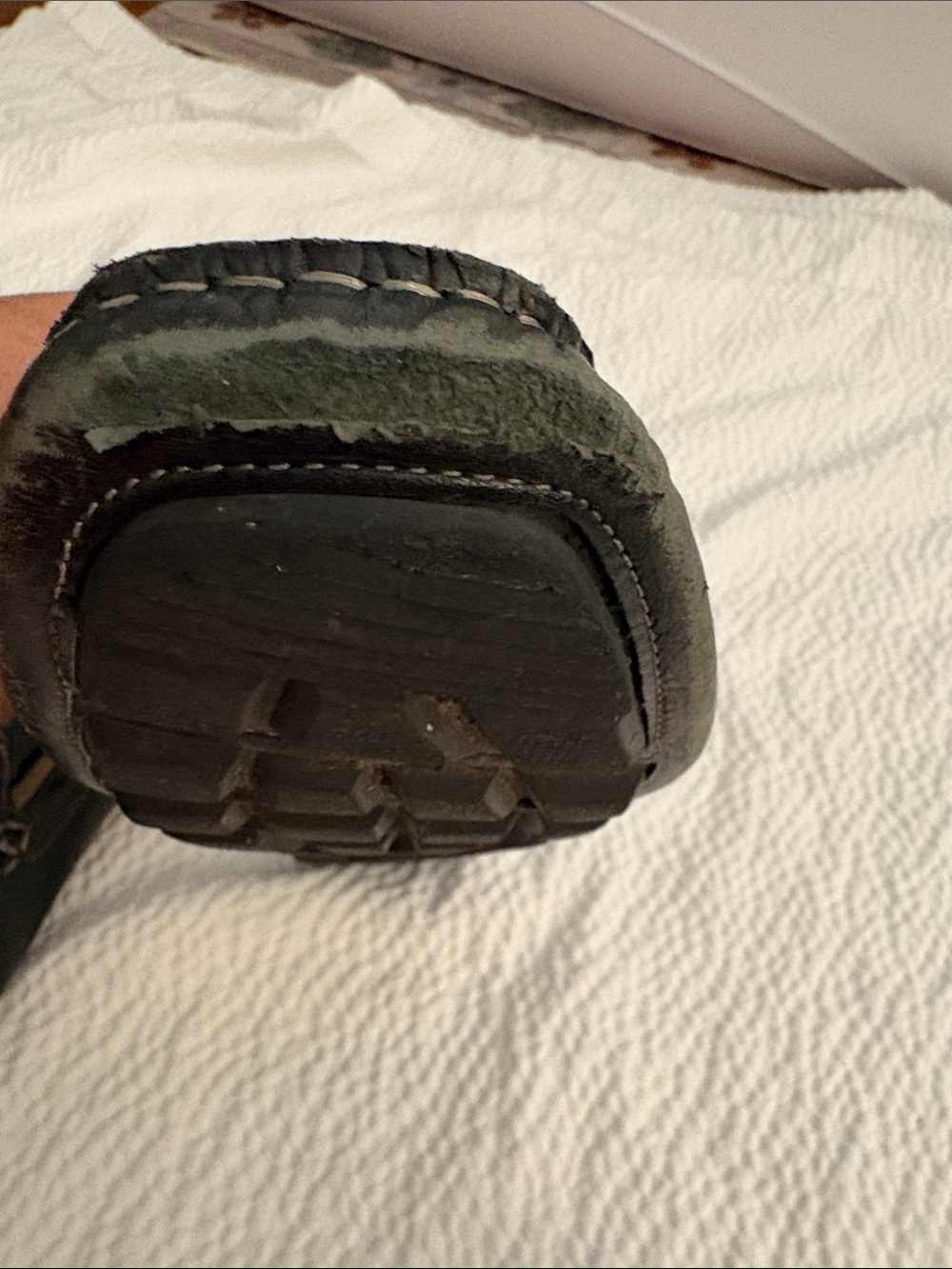 Nordstrom 1901 Men's Bit Loafers Black Leather 13M with Shapers - Picture 7 of 12